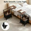 40 cm W Bedside Table