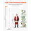 Christmas Garland with Light String Red Berries Pine Cones and Pine Needles-249538316