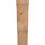 Attelle de genou lisse Funston, l 3 1/2 po x P 10 po x H 14 po, cèdre rouge de l'Ouest-1812888344-1812888343-1812888349