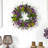Faux Morning Glory 20'' Wreath