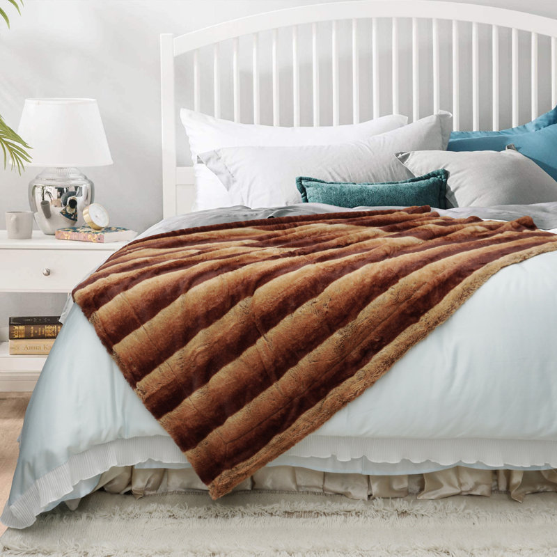 Knitted Blanket, Red