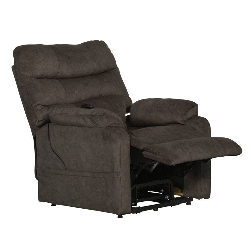 Fauteuil inclinable électrique lève-personne rembourré, Chocolat