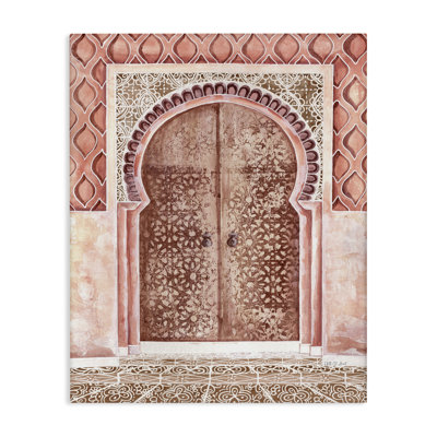 Moroccan Tiled Doorway Canvas Wall Art by Yvette St. Amant