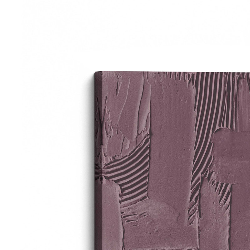"Différents chemins prune" par Sarah Adams, reproduction d'art, 24 W x 32 H