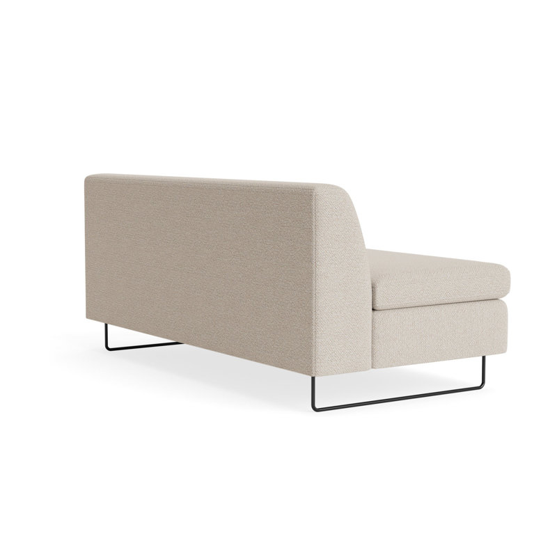 MTO - Clyde 67" Sofa w/ Black Legs, Sanford Linen