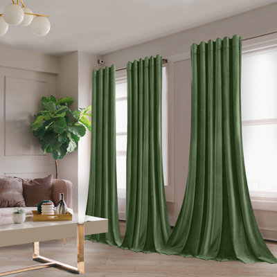 Velvet Blackout Curtain Pair