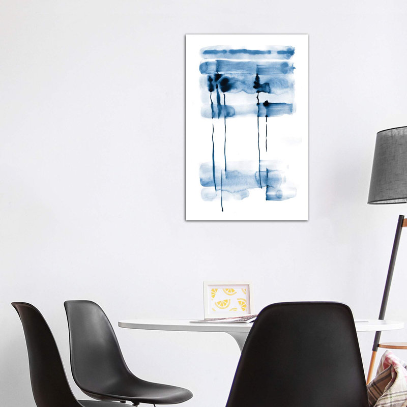 The Wind by Lesia Binkin - Painting, 48" H x 32" W x 1.5" D, Wrapped Canvas