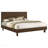 Hemlock Warm Brown Eastern King Platform Bed