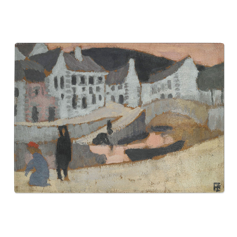 The Canal in Brittany by Roger De La Fresnaye Chopping Board, 28.5cm W x 39cm L