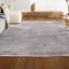 Tapis argenté / blanc Wolcott-891705448
