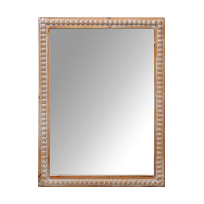 22X30 Inches Wood Framed Mirrors For Bathroom (Includes Mirror Only)