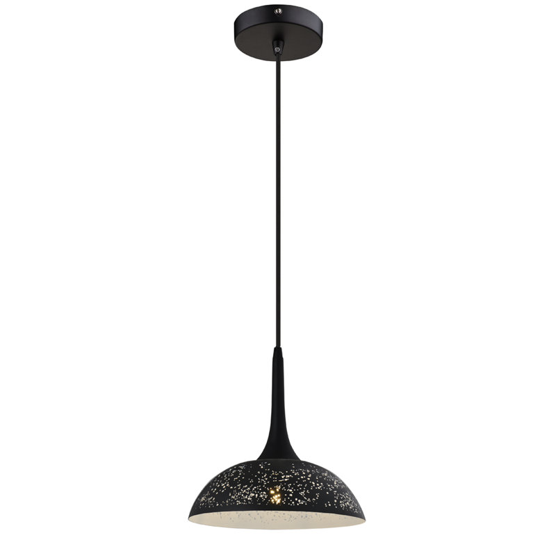 Laddonia 1 - Light Dome Pendant, Black
