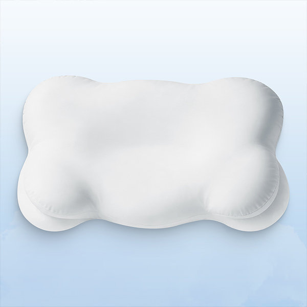 Oreiller Sleep Cloud, oreiller ergonomique à mémoire de forme Cloud Align avec housse de coussin froide et respirante, coussins de soutien du cou réglables pour les adultes, les dormeurs du dos et ceux qui dorment sur le ventre (blanc)