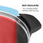 Klarstein 3L Stainless Steel Electric Tea Kettle