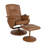 Massaging Multi-Position Recliner with Deep Side Pockets and Ottoman with Wrapped Base-91490487