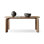 Brown Rectangular Solid Wood Dining Table