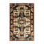 Tapis art déco brun lavable à la machine-92088288
