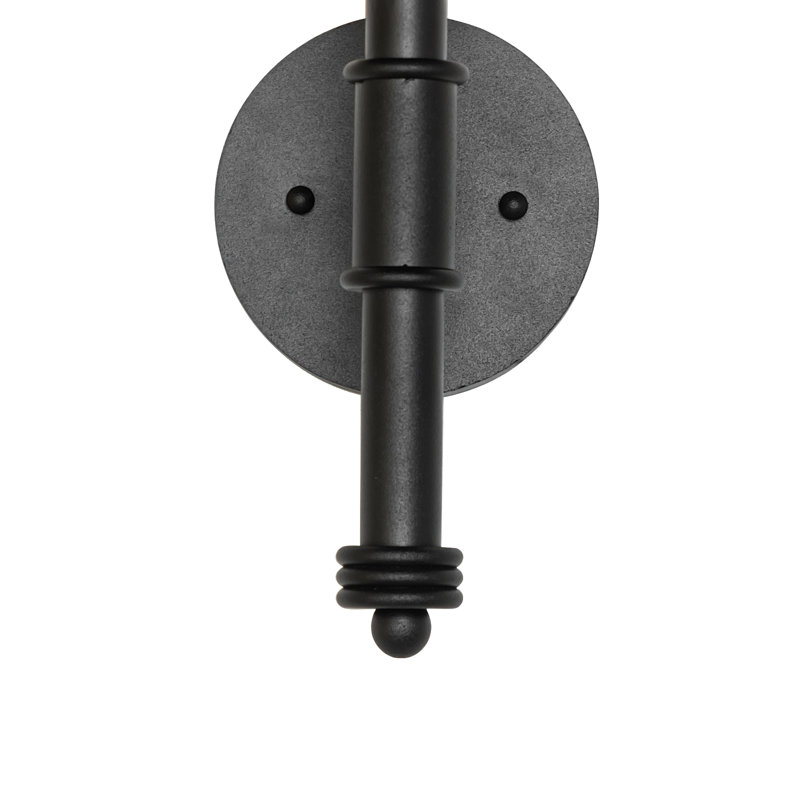 1 - Light Candle Wall Light, 13" H x 5" W x 7" D
