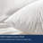 100% Cotton Shell Soft Fluffy Feather Down Throw Pillow Inserts(Set of 2)-111634939