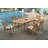 Mashburn 6 - Person Teak Wood Patio Dining Set with Oval Table-528472270