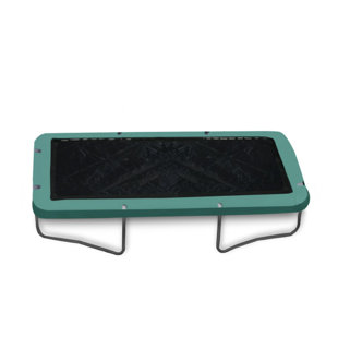 JumpKing Polyethylene Plastic Weather Cover Compatible With Square/Rectangle Trampoline