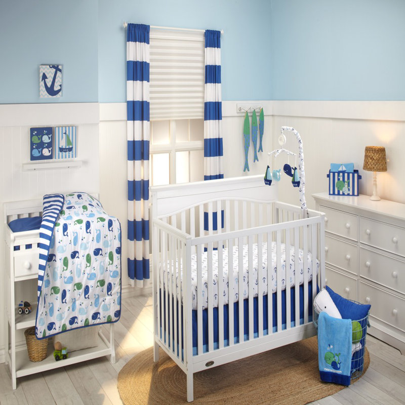 Ricco 3 - Piece Crib Bedding Set