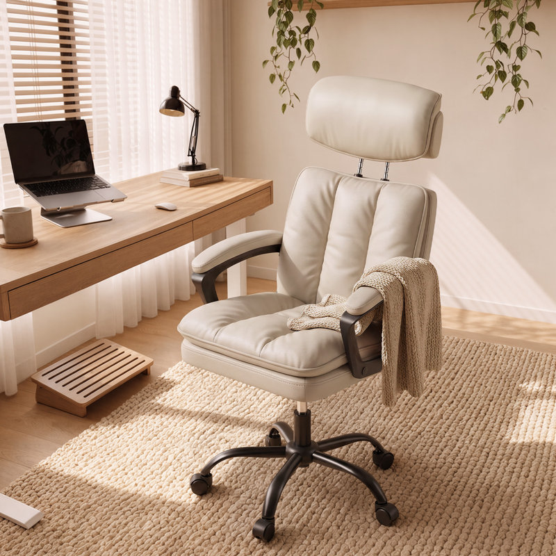 Chaise de bureau, Blanc