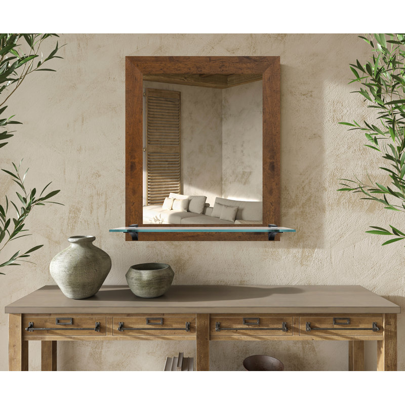 Miroir Donte, Noyer clair
