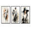 Ensemble de 3 reproductions d'art sur toile en noir et blanc-706019729-706019734