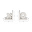 Ensemble de 2 livres Bookends