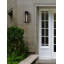 Fusion - Applique murale d'extérieur Edgeworth - Noir mat - Abat-jour en verre - L 7 po x l 7 po-129599161