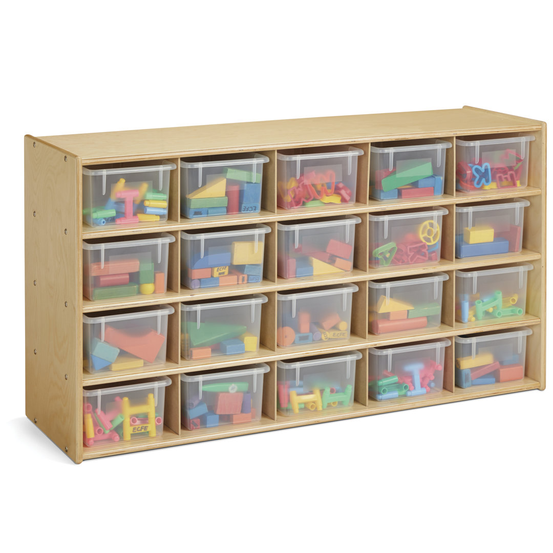 Young Time® 20 Cubbie-Tray Storage Jonti-Craft Bins 