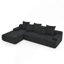 Canapé modulaire en L 110,25 po x 67 po-1397616588