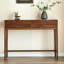 Console brune de style chinois simple et moderne