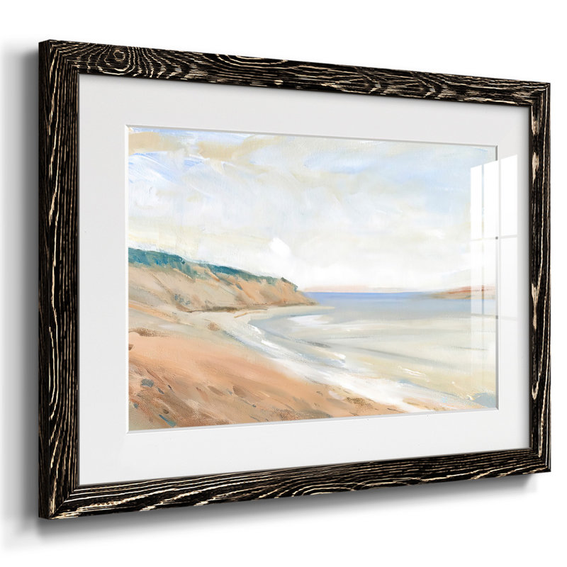 Étude de rivage I, Noir, noir, noir, noir, H 22 po x l 32 po x P 1,5 po, Blanc