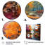 «Colorful Neo Primal Forest Collage II», reproduction sur toile-1303087720-1303087721