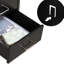 28 cm W 6 -Drawer Wheels / Casters included Mobile Steel Filing Cabinet
