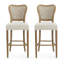 Tabouret de bar (ensemble de 2)