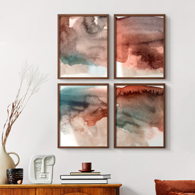 «Souvenir de Rothko II», ensemble de 4