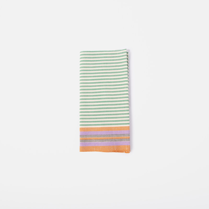 Ensemble de 4 serviettes Maua tissées à la main