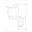 Applique murale en fer 1 lumière Imilian H 19 "-363288737
