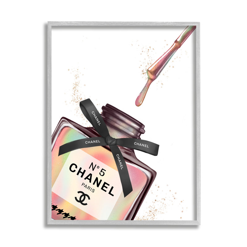 Maquillage, vernis à ongles, brosse, arc-en-ciel, mode, H 20 po x l 16 po