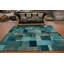 Tapis patchwork patiné 8 x 10