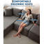3 Seater Sofa & Chaise