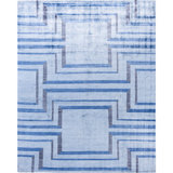Overdyed One-of-a-Kind Rectangle 8'2" X 10' Hand Knotted Area Rug