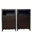 Pair of Authentic Antique Chinese Apothecary Medicine Cabinets, Circa 1846