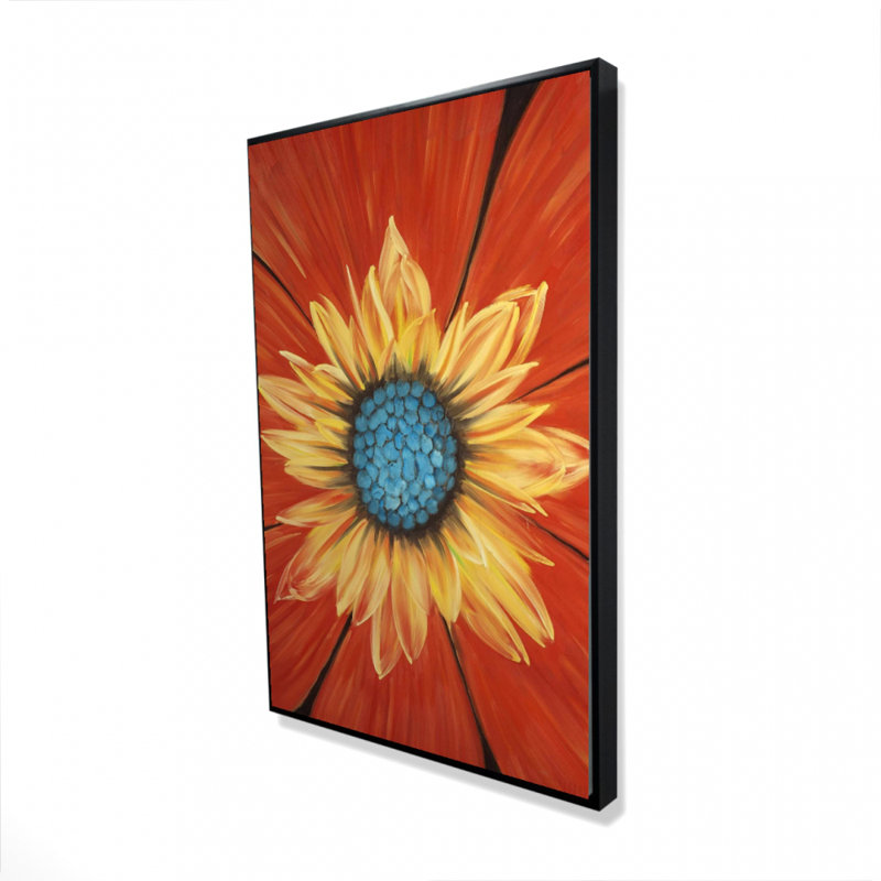 «Flower Middle» sur toile