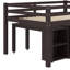 Lit mezzanine double bas avec cabinet-2130900260