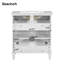 Meuble-lavabo de 30 pouces avec lavabo en céramique, porte à fermeture douce et tablettes réglables-324912506