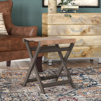 Leather Ottoman